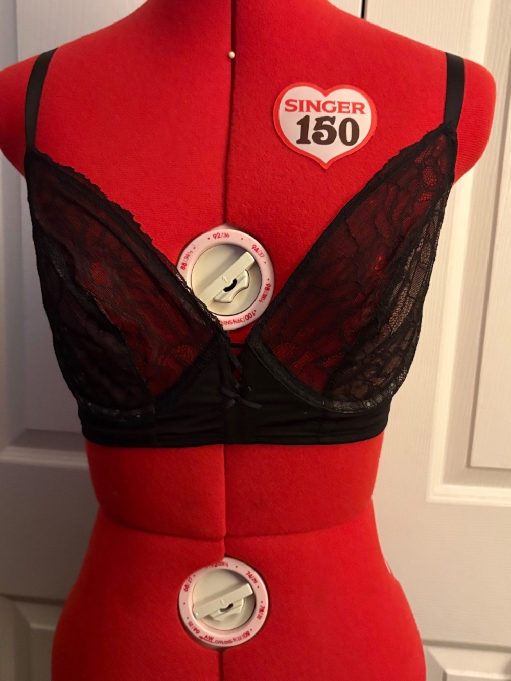 b.tempt'd Black Lace Bra 32DDD